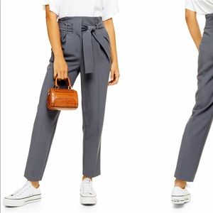 Belted Paper bag waist Topshop Pants
